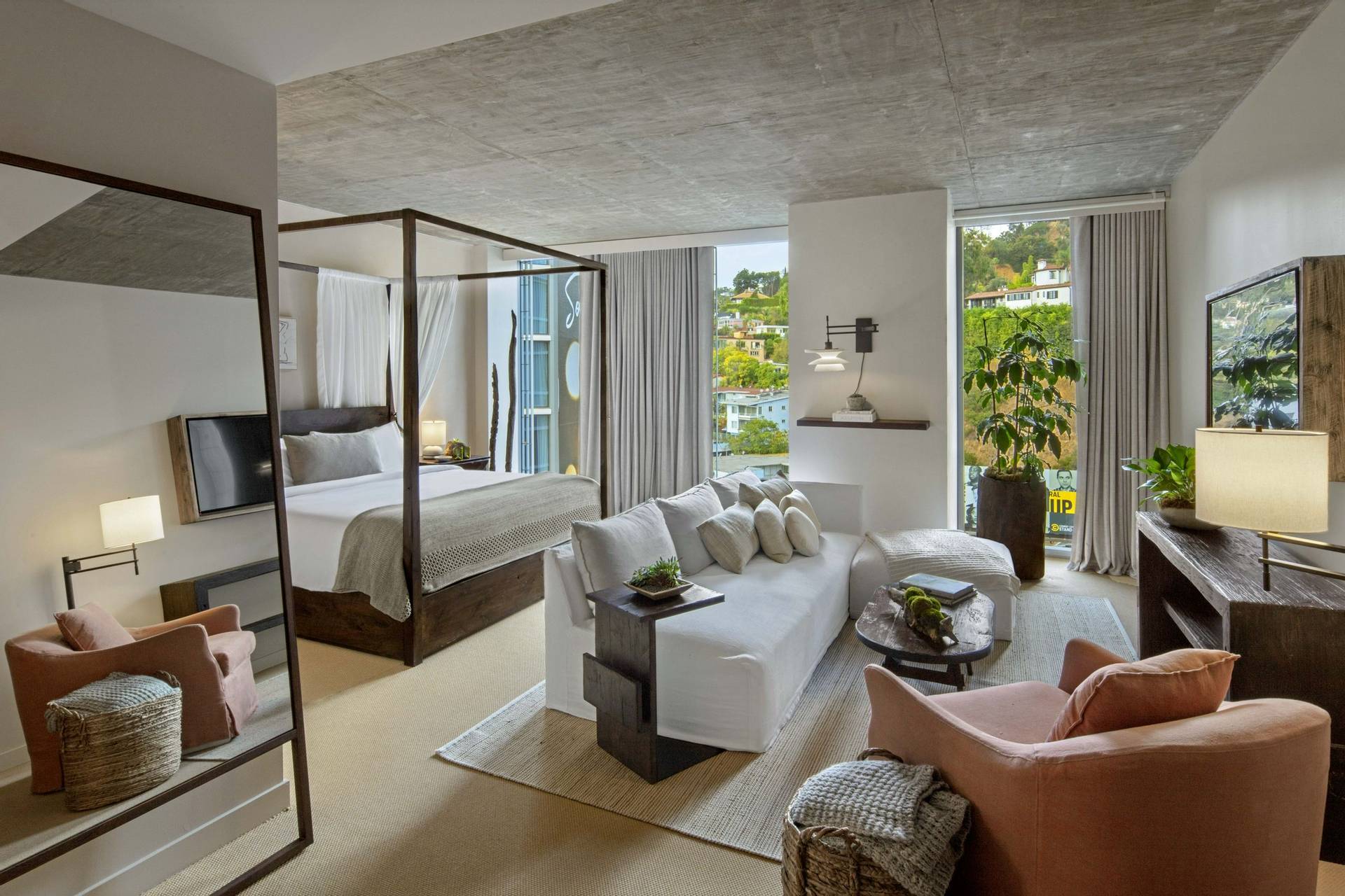 1 Hotel West Hollywood Studio Suite Living
